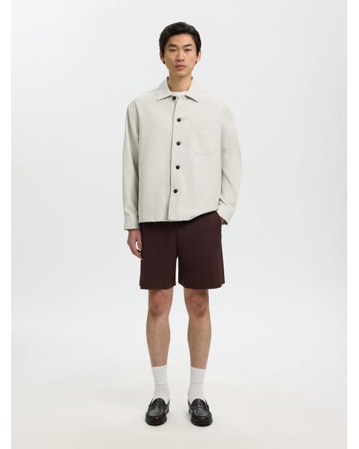 SELECTED Hemd in White für Herren