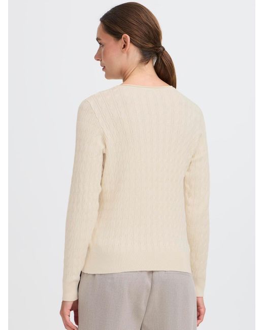 Oxmo White Pullover Isisse