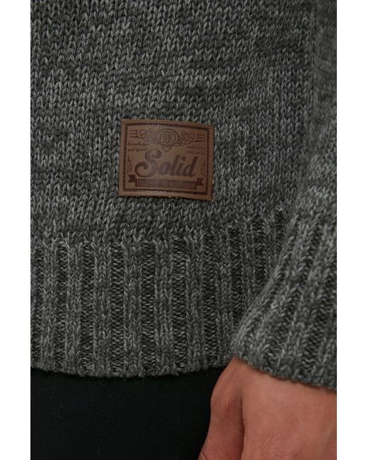 Solid Pullover Philostrate in Gray für Herren