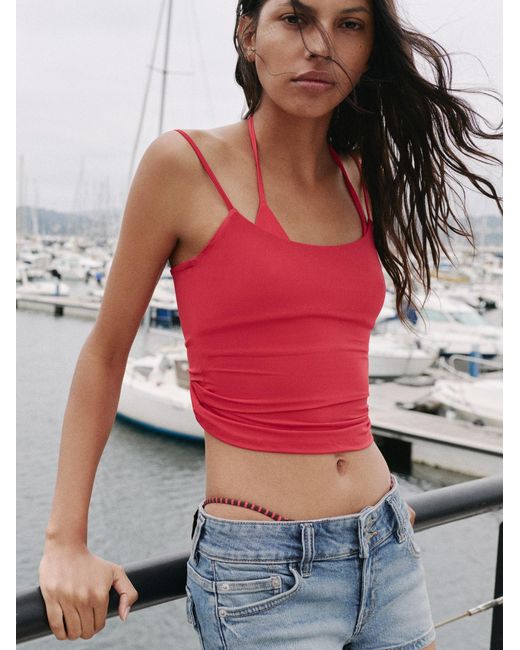 Pull&Bear Blue Shorts