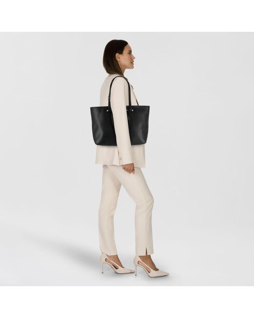 Furla Black Shopper Duetto