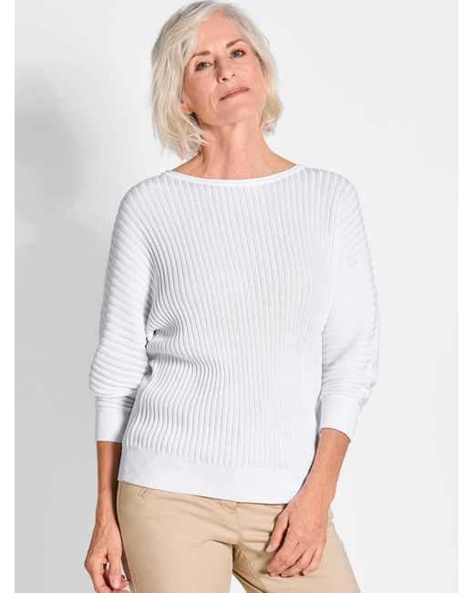 Goldner White Pullover