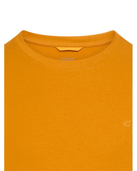 Camel Active T-Shirt Aus Reiner Baumwolle in Yellow für Herren