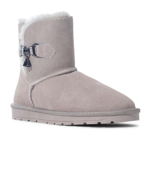 Gooce Gray Boots Polly