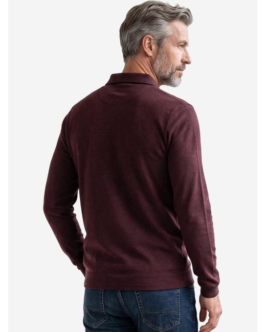 CASA MODA Shirt Basic in Red für Herren