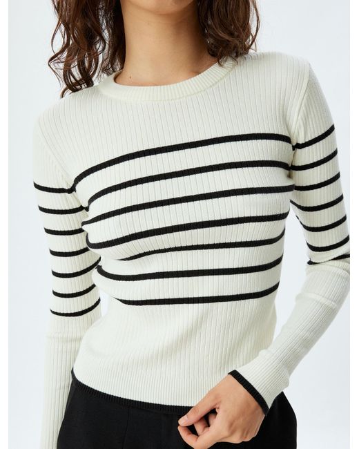 Koton White Pullover