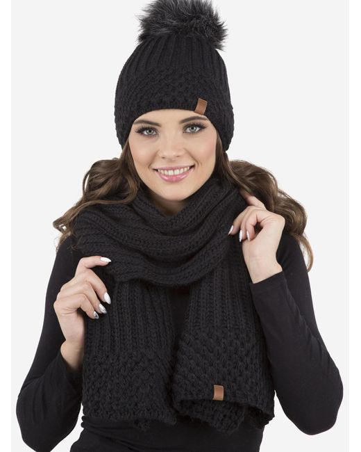 Vivience Black Mütze 7016