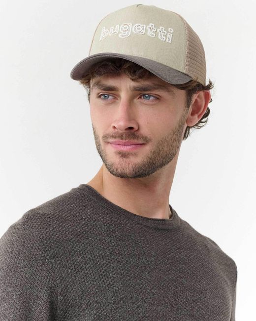 Bugatti Cap in Natural für Herren