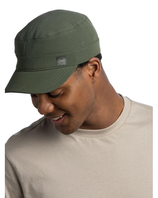 Buff Green Cap Military