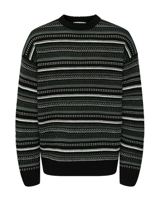 Only & Sons Pullover Onsroy in Black für Herren