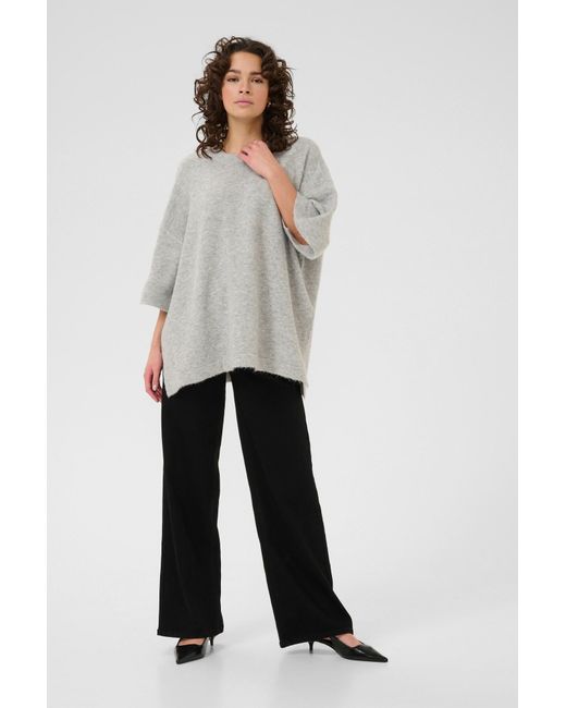 Kaffe Gray Pullover Kaniel