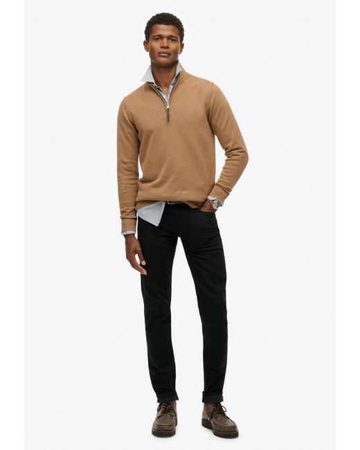 Superdry & Co Pullover Essentials in Brown für Herren