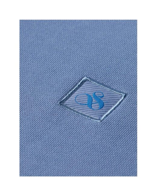 Scotch & Soda Sweater Seasonal core logo badge regular-fit in Blue für Herren