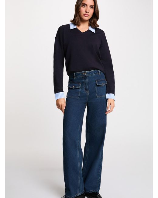 Morgan Blue Pullover