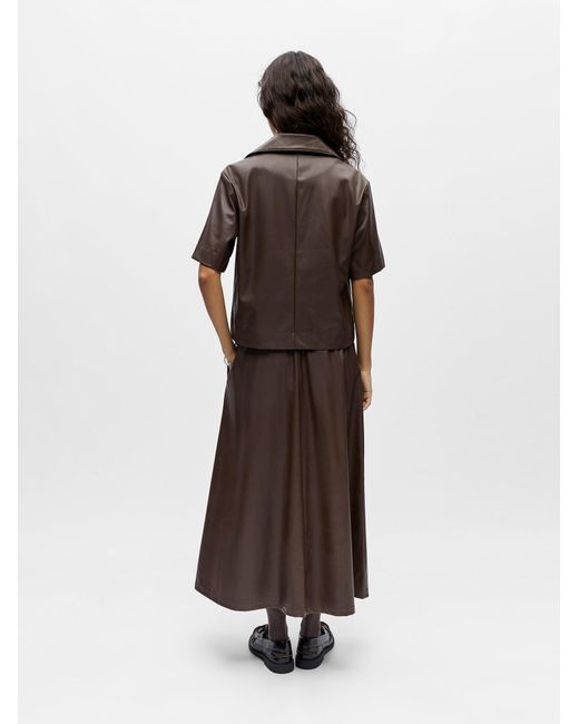 Object Brown Bluse Objemery