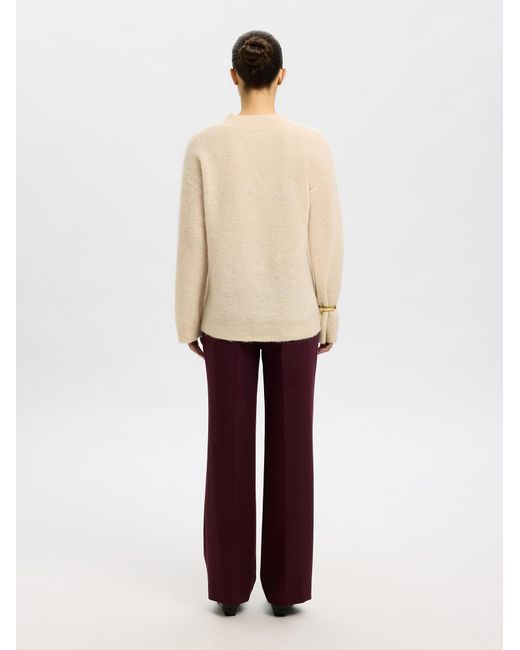 SELECTED Natural Pullover Slfsia