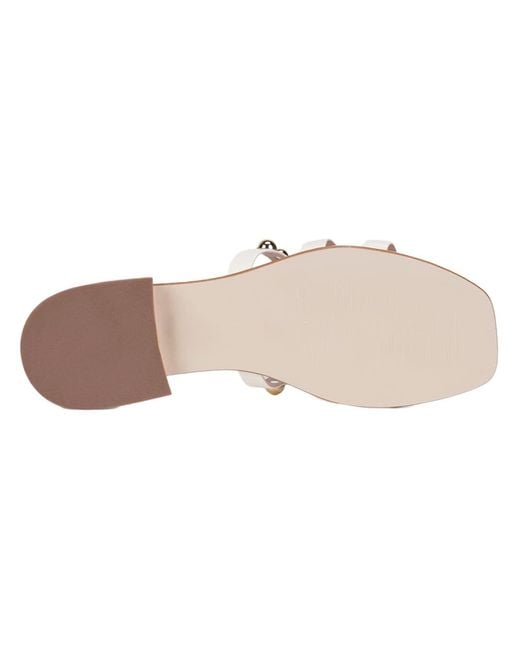 Desa White Pantolette Folien