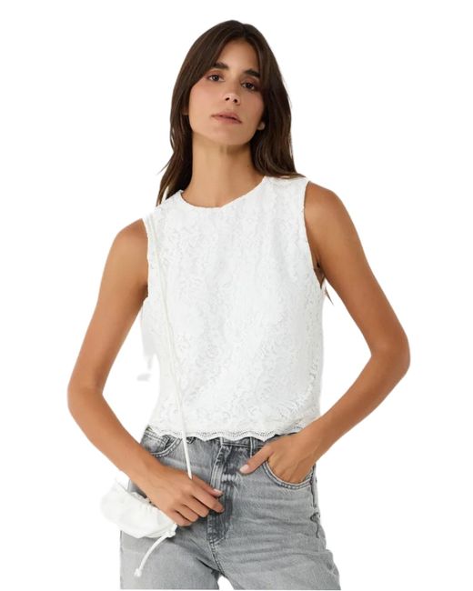 No Matter What White Bluse