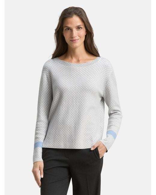 Tom Tailor White Pullover