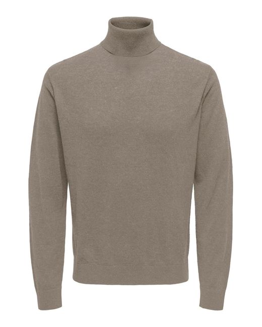 Only & Sons Pullover Onsloui in Gray für Herren