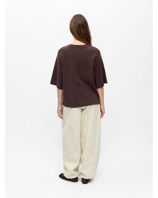 Object Brown Pullover Objreynard