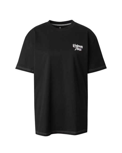 Volcom Black T-Shirt 'Stoneher'