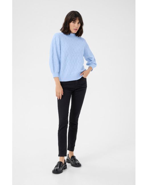 Kaffe Blue Pullover Rita