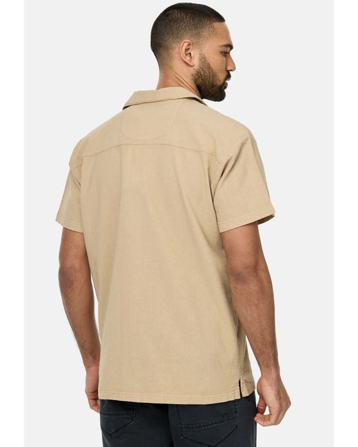 INDICODE Hemd Rycroft in Natural für Herren