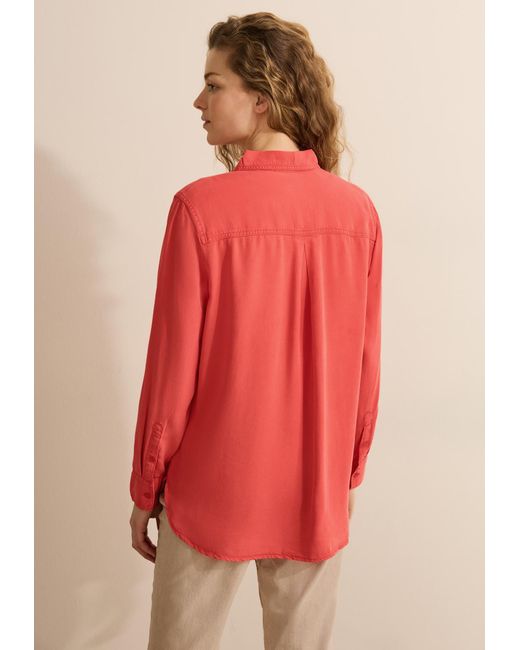 Cecil Red Bluse