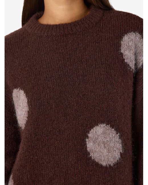 Noisy May Brown Pullover Sutton