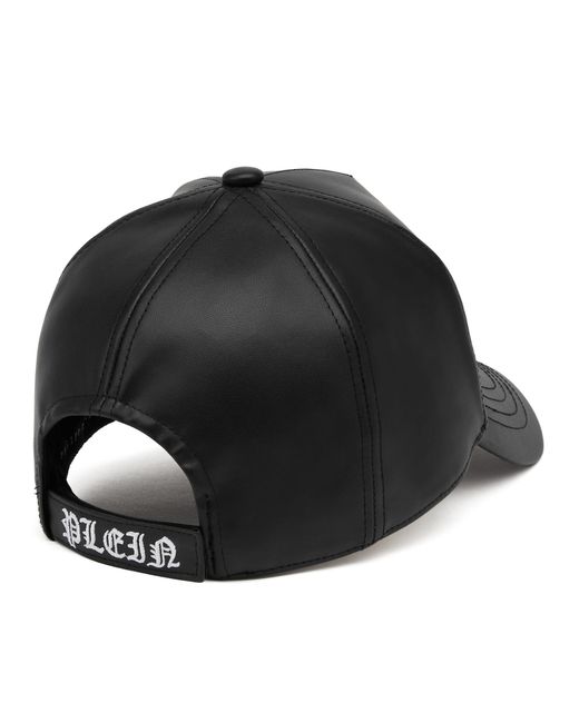 Philipp Plein Cap Gothic Plein in Black für Herren