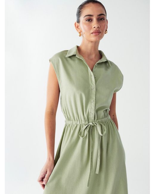 Willa Green Kleid Petal