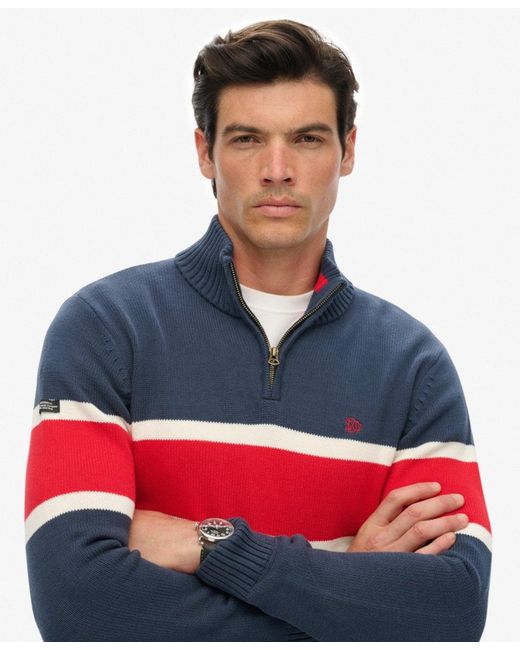 Superdry & Co Pullover in Blue für Herren
