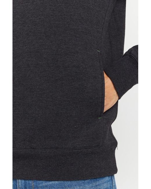 Solid Sweatshirt in Blue für Herren