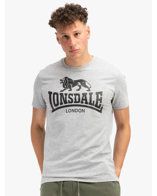 Lonsdale T-Shirt Loscoe in Black für Herren