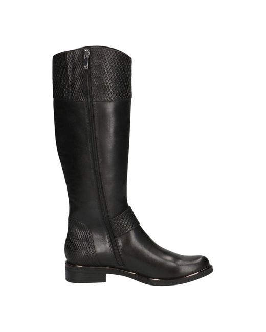 Caprice Black Stiefel