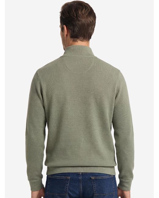 Redmond Pullover Basic in Green für Herren