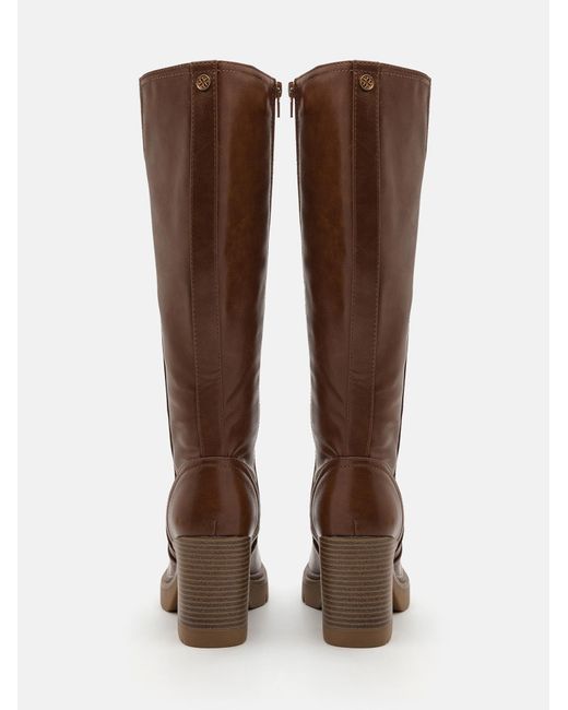Anna Field Brown Stiefel