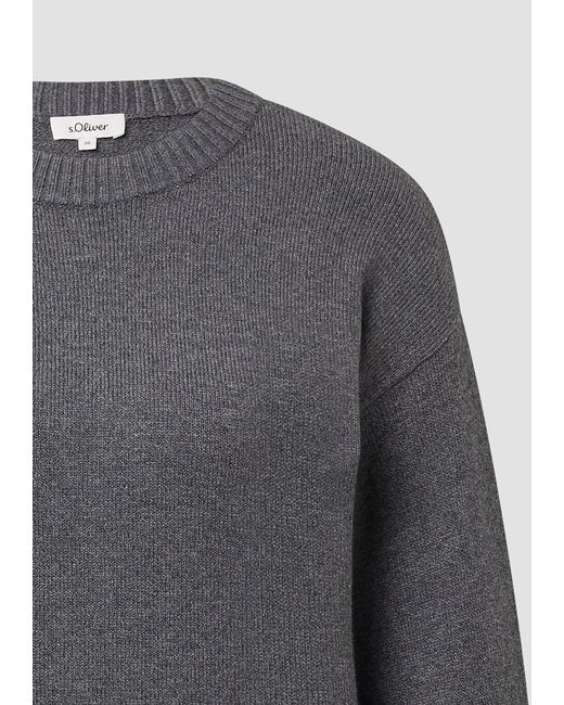 S.oliver Gray Oliver Pullover
