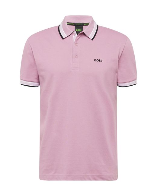 Boss Poloshirt 'paddy' in Pink für Herren