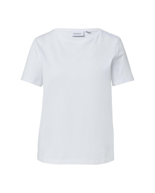 comma casual identity White T-Shirt