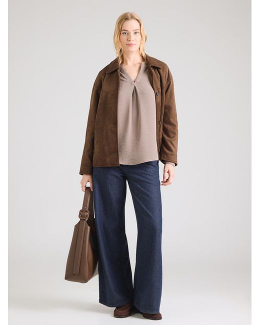 QS Brown Bluse