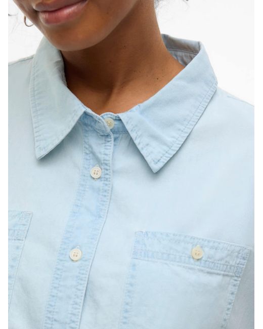 Vero Moda Blue Bluse 'Vmemberly'