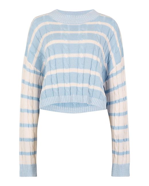 Apricot Blue Pullover