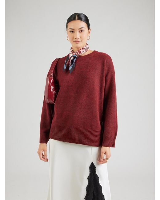 ONLY Red Pullover Onlrene