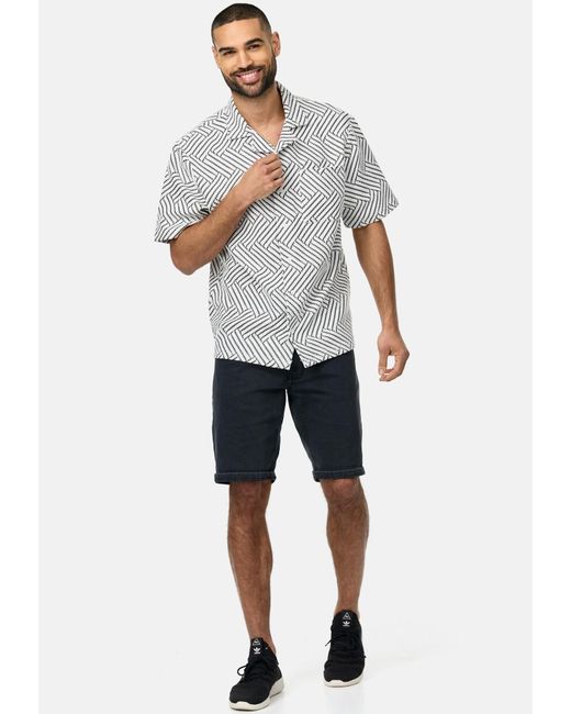 INDICODE Hemd Provo in White für Herren