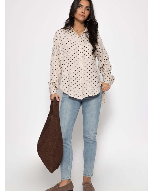 SassyClassy Natural Bluse