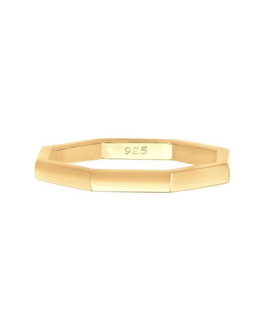 Elli Jewelry Metallic Ring Geo