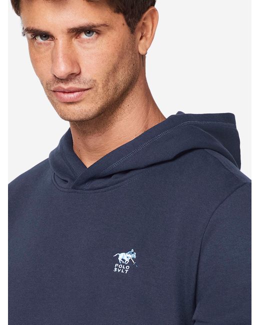 Polo Sylt Sweatshirt Basic in Blue für Herren