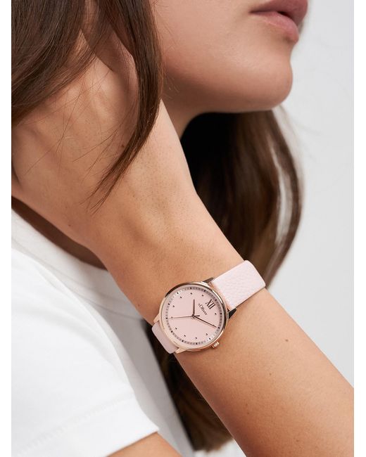 S.oliver Pink Analoguhr